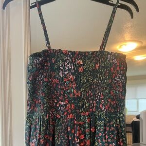 Floral midi dress